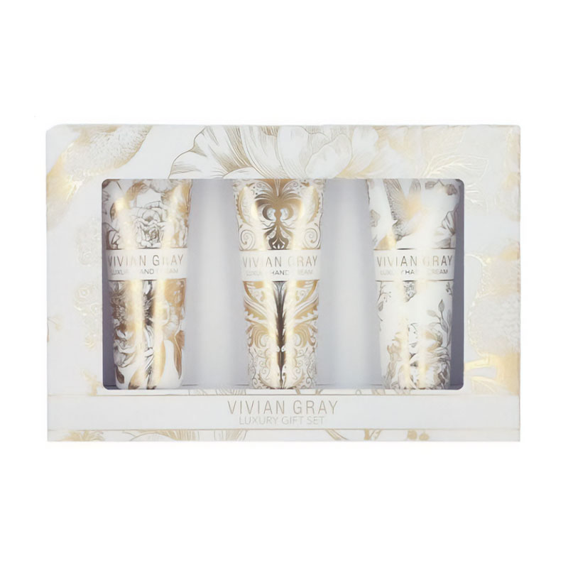 Набір кремів для рук Vivian Gray White Velvet Luxury Gift Set, 3*50 мл